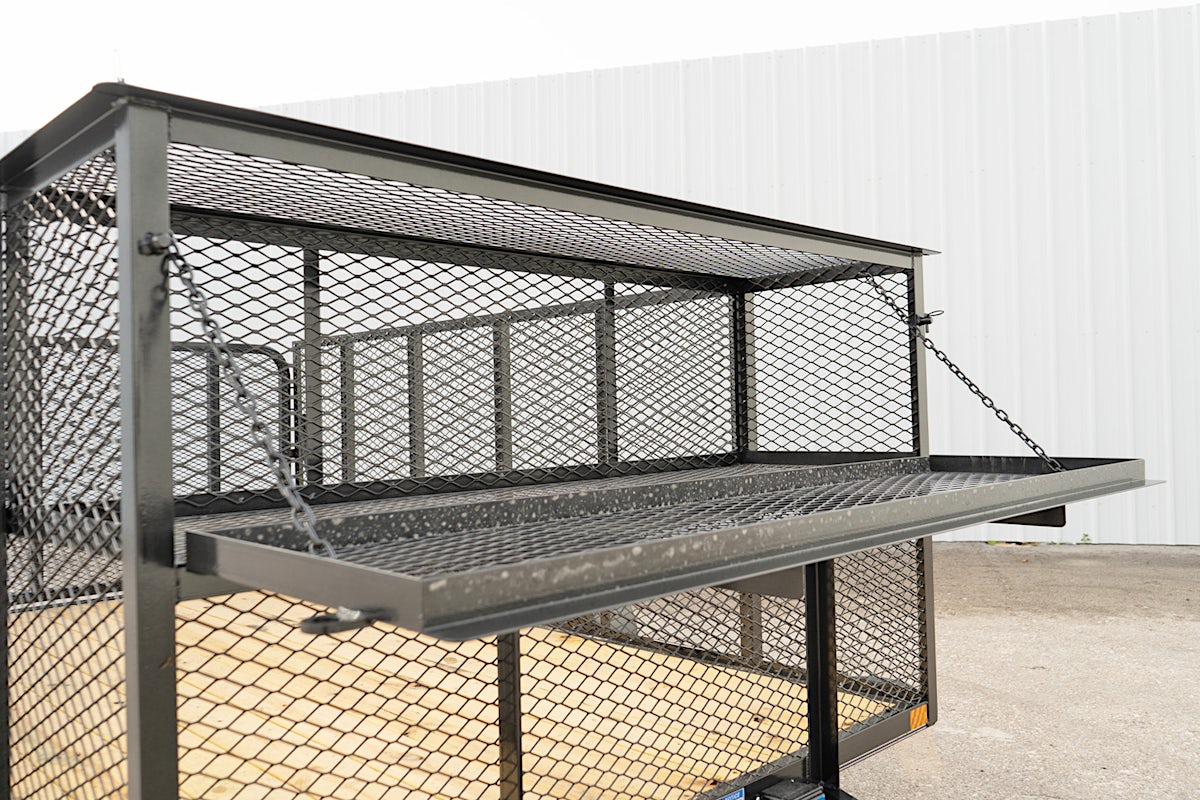 X-ON 12'x83" Landscape Trailer w/ 4' Sides & 4' Gate (L2) - Stock #88407 - Image 7 of 14 X-ON 12'x83" Landscape Trailer w/ 4' Sides & 4' Gate (L2) - Stock #88407 - Image 7 of 14