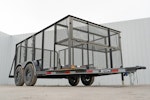 X-ON 14'x83" Landscape Trailer w/ 4' Sides & 4' Gate (L2) Stock #88408 - Thumbnail 4