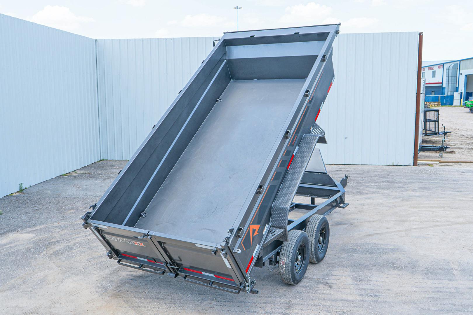 RawMaxx GDX Knight 14' × 83" 14K Dump Trailer