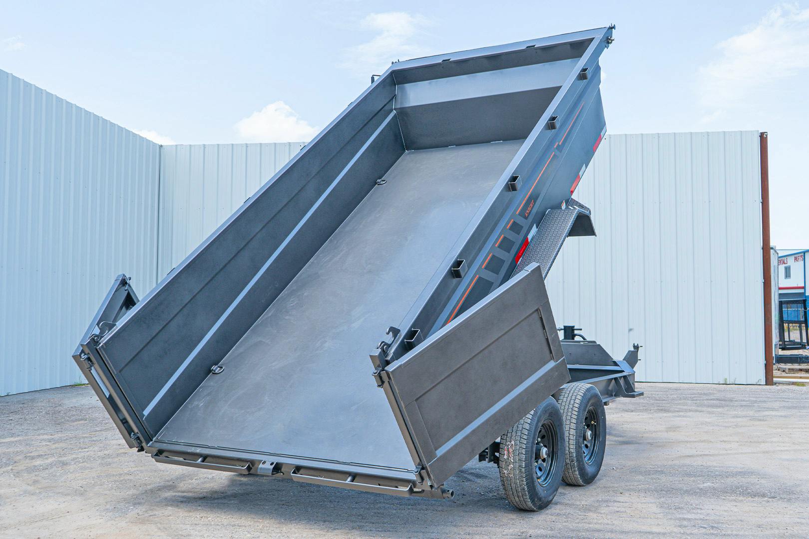 RawMaxx GDX Knight 14' × 83" 14K Dump Trailer