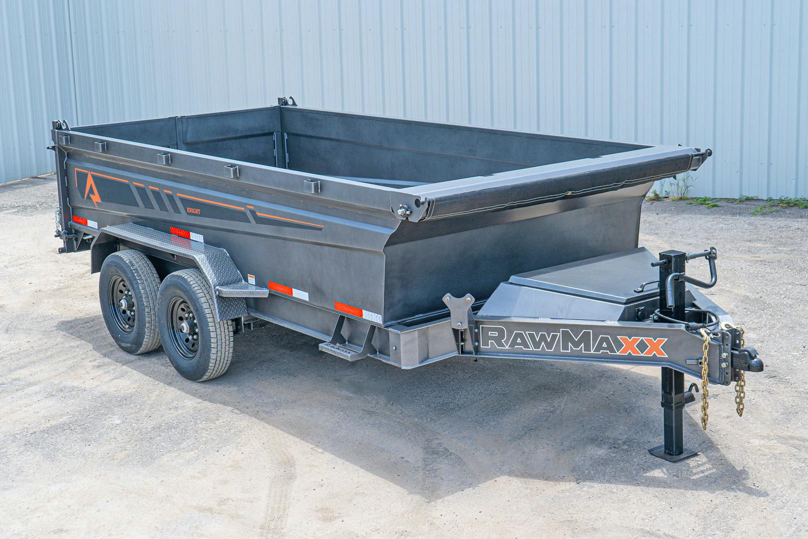 RawMaxx GDX Knight 14' × 83" 14K Dump Trailer