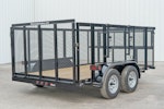 Texas Bragg 12'x83" Landscape Trailer w/ 4' Sides & 4' Gate (L2) Stock #88418 - Thumbnail 14