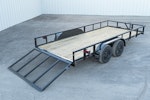 Texas Bragg 16'x83" Utility Trailer w/ 4' Gate (U2) Stock #88420 - Thumbnail 13