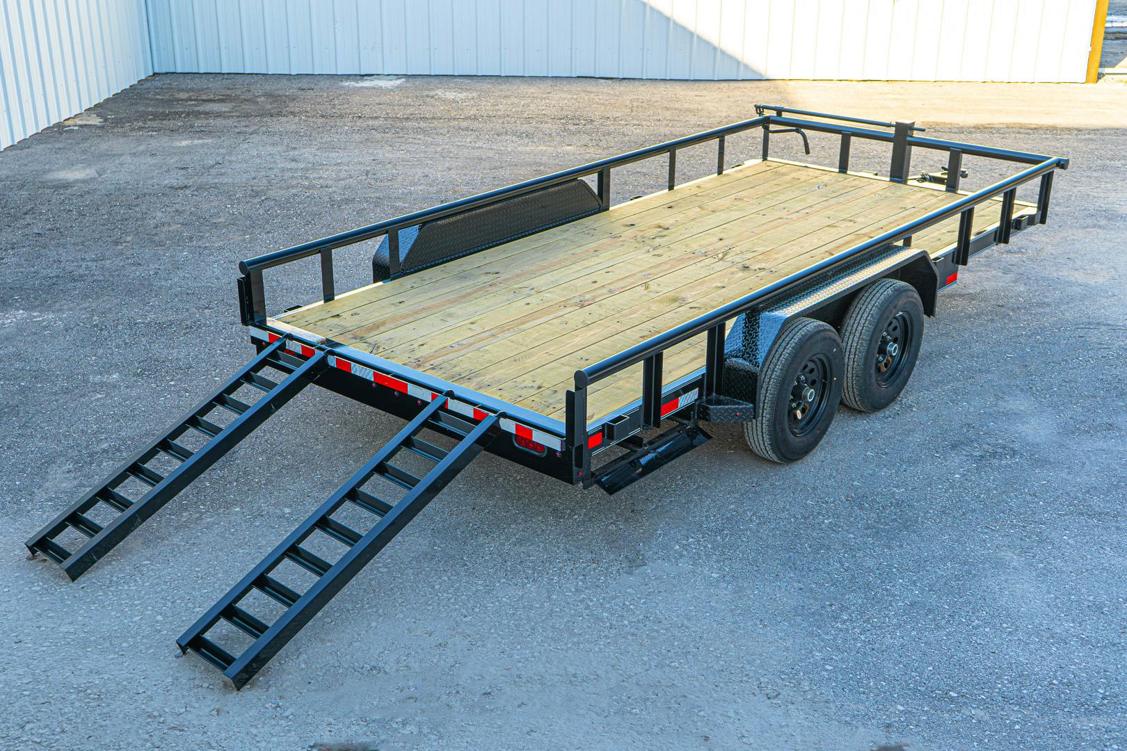 X-ON 16'x83" Equipment Trailer w/ Slide-In Ramps (E2) - Stock #88428 - Image 12 of 14