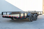X-ON 16'x83" Equipment Trailer w/ Slide-In Ramps (E2) Stock #88428 - 9 more images