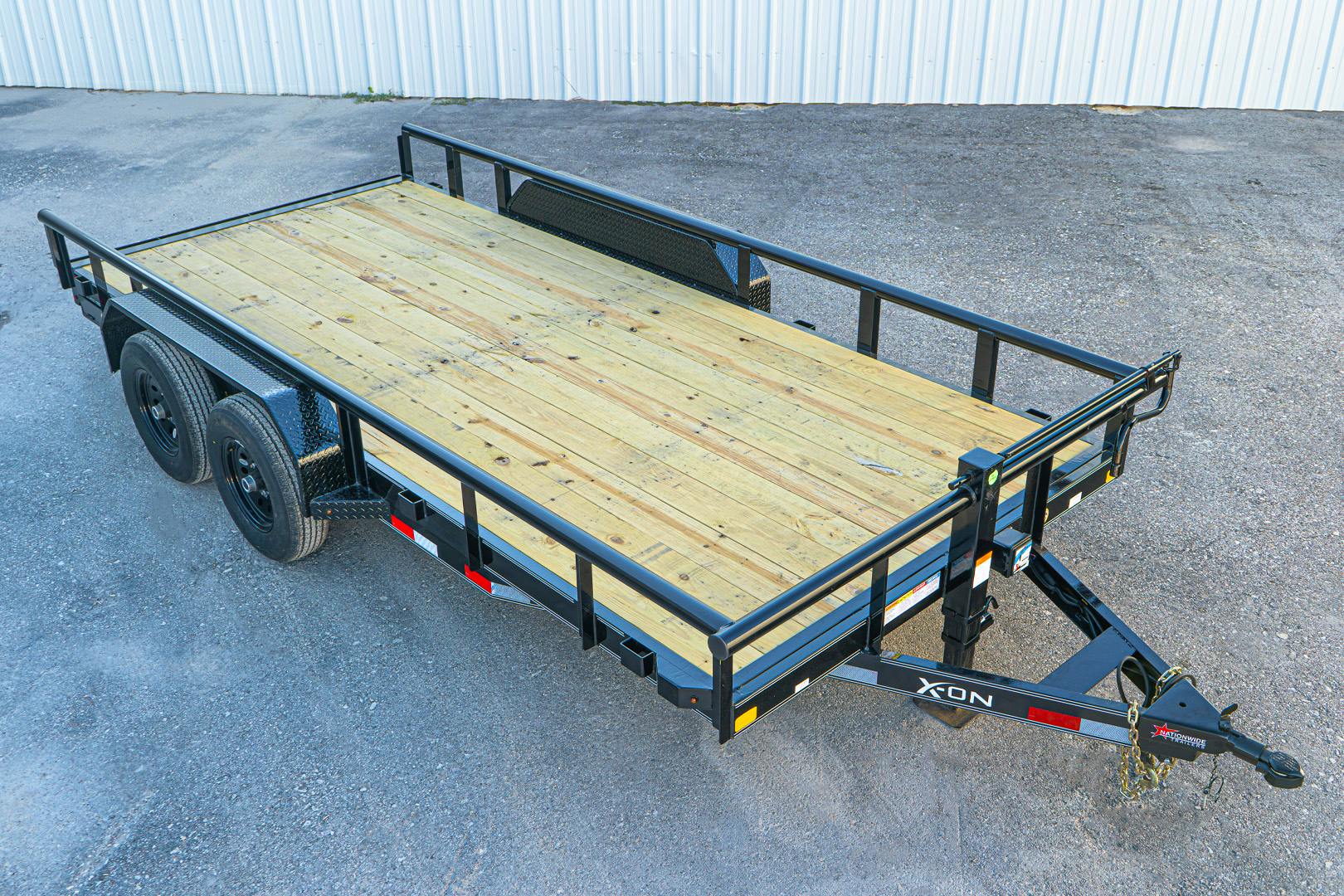 X-ON 16'x83" Equipment Trailer w/ Slide-In Ramps (E2) - Stock #88428 - Image 4 of 14