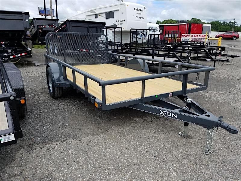 X-ON 12'x77" Utility Trailer w/ 3' Gate (U1) - Stock #88429 - Image 4 of 4 X-ON 12'x77" Utility Trailer w/ 3' Gate (U1) - Stock #88429 - Image 4 of 4