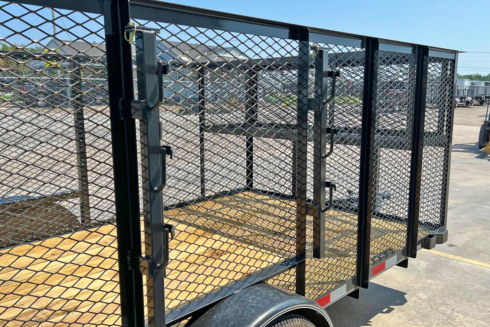 X-ON 12'x77" Landscape Trailer w/ 4' Sides & 4' Gate (L1) - Stock #88431 - Image 6 of 6