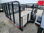 Texas Bragg 12'x77" Landscape Trailer w/ 2' Sides & 4' Gate (L1) Stock #88431 - Thumbnail 4