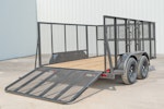 X-ON 12'x83" Landscape Trailer w/ 4' Sides & 4' Gate (L2) Stock #88432 - Thumbnail 14