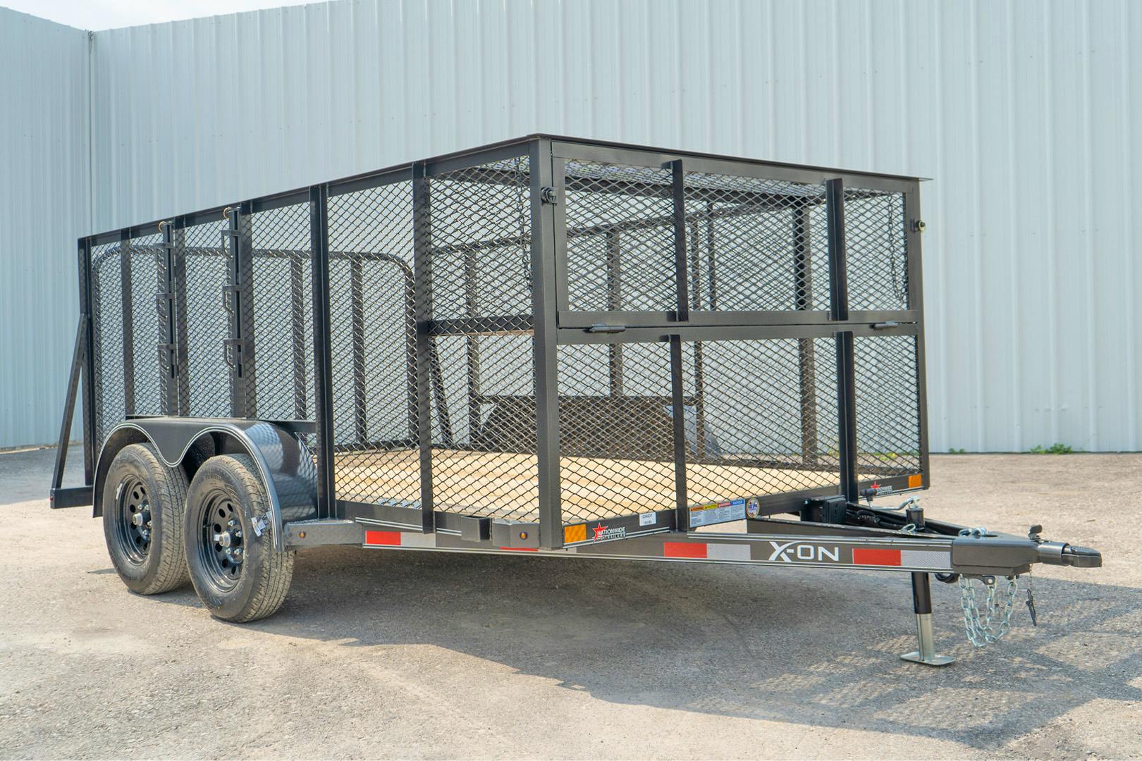 X-ON 12'x83" Landscape Trailer w/ 4' Sides & 4' Gate (L2) - Stock #88432 - Image 2 of 14