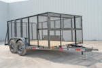 X-ON 12'x83" Landscape Trailer w/ 4' Sides & 4' Gate (L2) Stock #88432 - Thumbnail 2