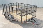 X-ON 12'x83" Landscape Trailer w/ 4' Sides & 4' Gate (L2) Stock #88432 - Thumbnail 4