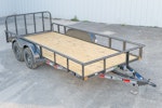 X-ON 16'x83" Utility Trailer w/ 3' Gate (U2) Stock #88435 - Thumbnail 1