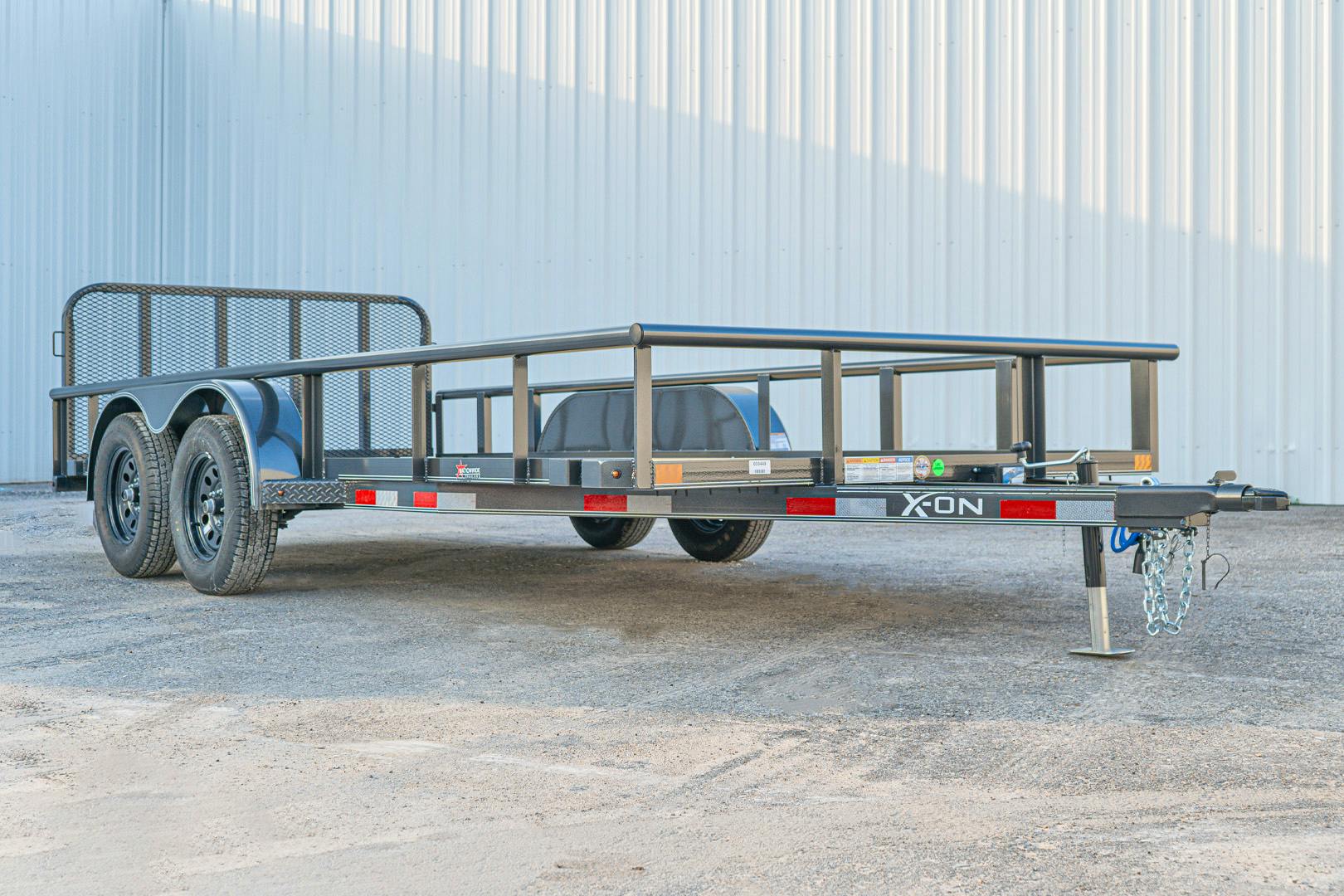 X-ON 16'x83" Utility Trailer w/ 3' Gate (U2) - Stock #88435 - Image 2 of 12