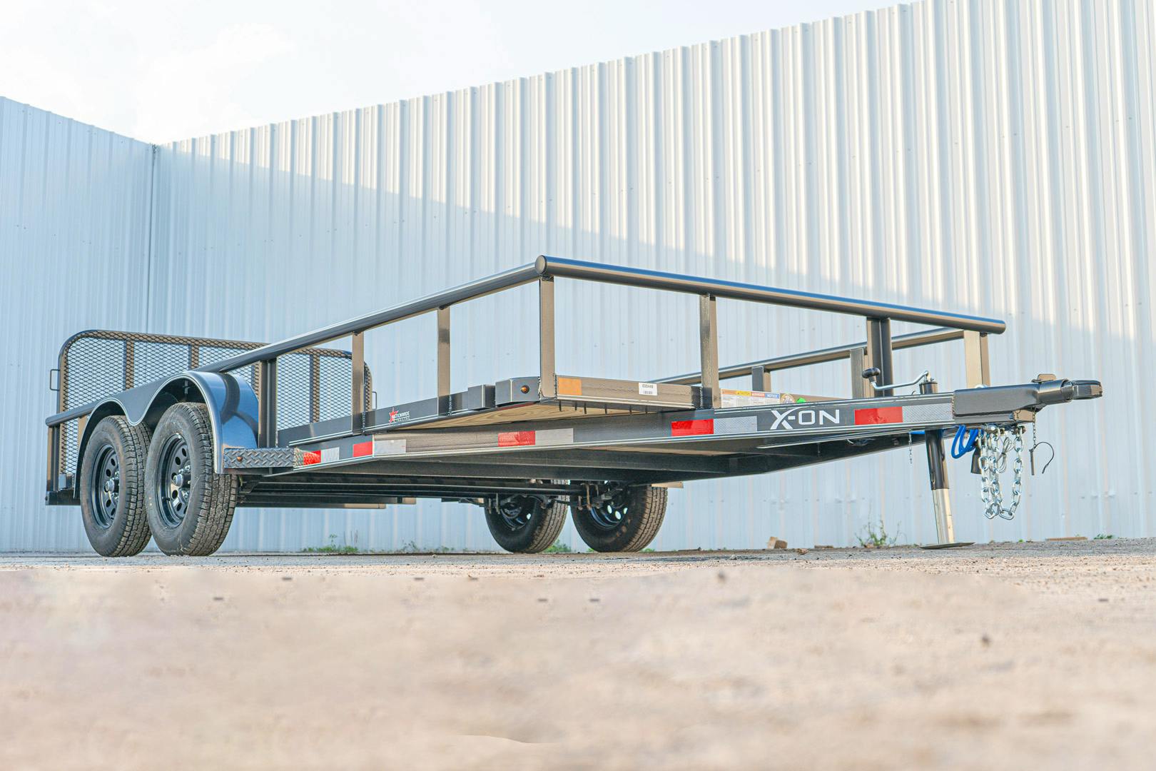 X-ON 16'x83" Utility Trailer w/ 3' Gate (U2) - Stock #88435 - Image 3 of 12