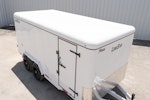 LoneStar 7.10'x16' 14k Steel Enclosed Cargo Trailer w/ Rear Barn Doors (C2) Stock #88437 - Thumbnail 4