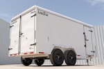 LoneStar 7.10'x16' 14k Steel Enclosed Cargo Trailer w/ Rear Barn Doors (C2) Stock #88437 - Thumbnail 9
