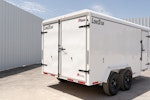 LoneStar 7.10'x16' 14k Steel Enclosed Cargo Trailer w/ Rear Barn Doors (C2) Stock #88437 - Thumbnail 10
