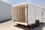 LoneStar 7.10'x16' 14k Steel Enclosed Cargo Trailer w/ Rear Barn Doors (C2) Stock #88437 - Thumbnail 11