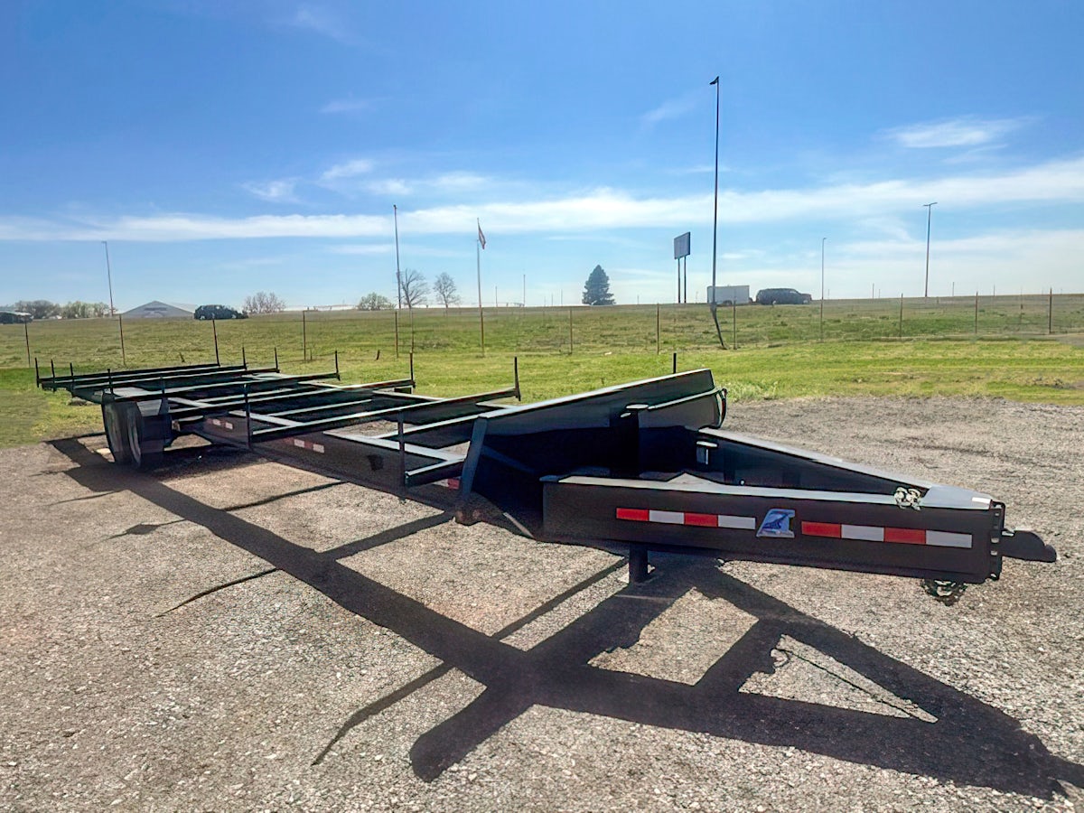 AT Trailers 32'x96" Pipe Hauler Trailer w/ Singles (SP) - Stock #88445 - Image 2 of 6 AT Trailers 32'x96" Pipe Hauler Trailer w/ Singles (SP) - Stock #88445 - Image 2 of 6
