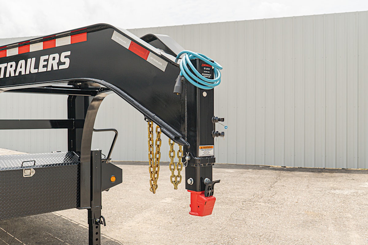 PJ Trailers 32'x102" 30k Gooseneck Low Pro Flatbed Trailer w/ Duals (LD) - Stock #88451 - Image 10 of 22 PJ Trailers 32'x102" 30k Gooseneck Low Pro Flatbed Trailer w/ Duals (LD) - Stock #88451 - Image 10 of 22