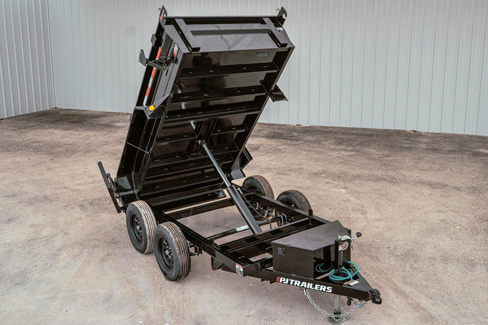 PJ Trailers 10'x60" Hydraulic Dump Trailer w/ 18" Sides (D5) - Stock #88460 - Image 1 of 1