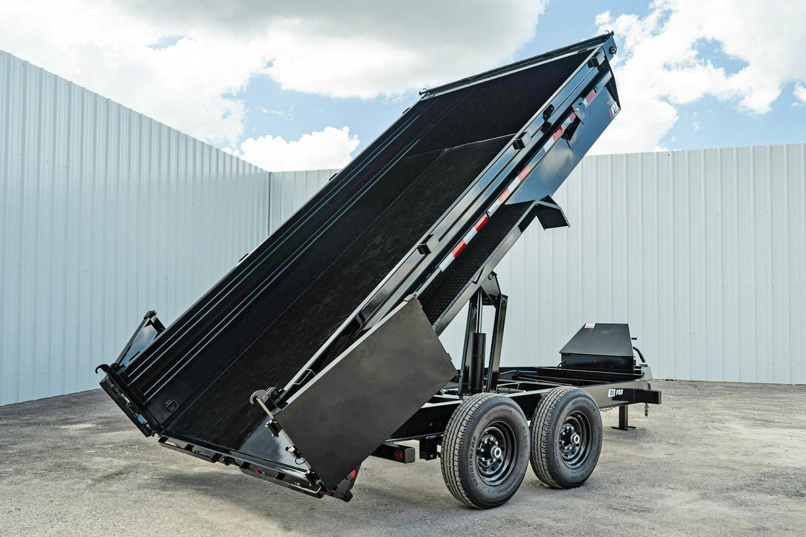 PJ Trailers 14'x83" Low Pro Dump Trailer w/ 2' Sides (DL) - Stock #88462 - Image 23 of 33