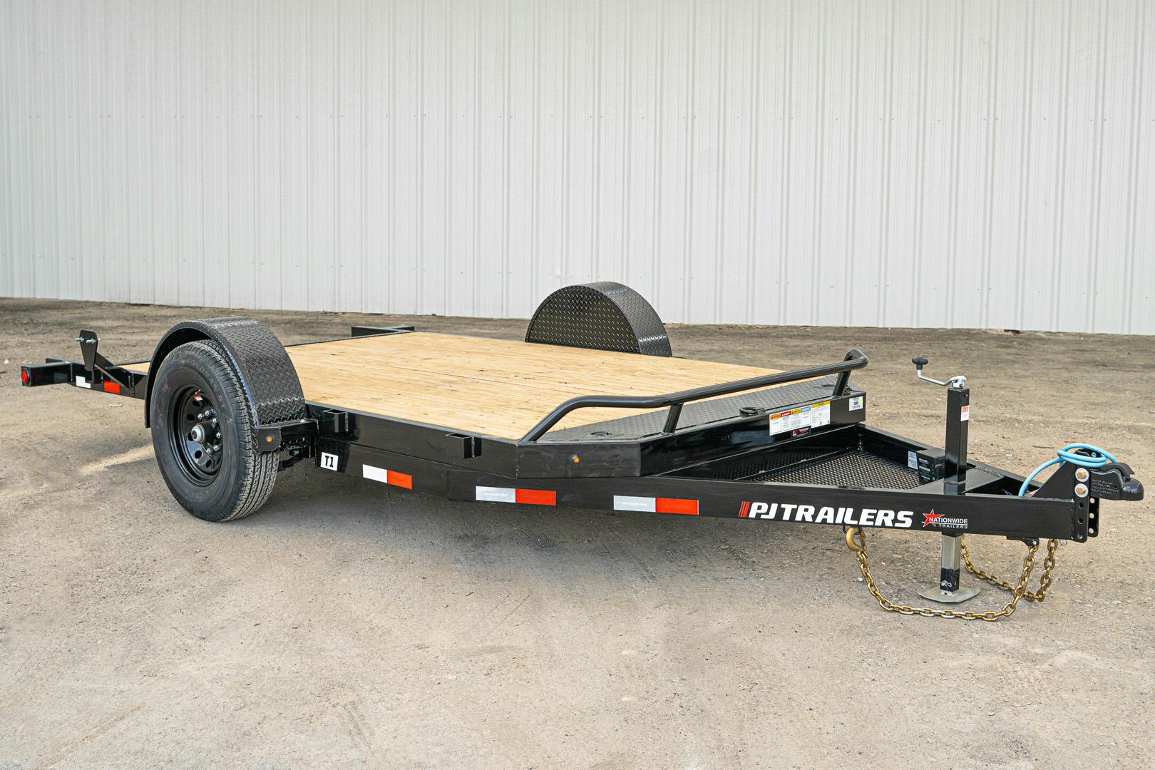 PJ Trailers 13'x81" Single Axle Hydraulic Gravity Tilt Trailer (T1) - Stock #88463 - Image 3 of 18