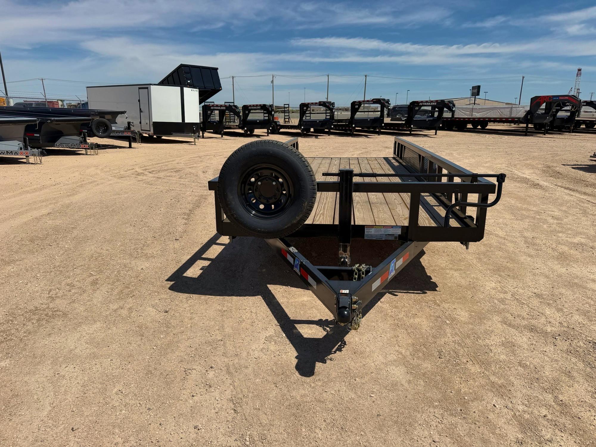 AT Trailers 20'x83" Equipment Trailer w/ Slide-in Ramps - Stock #88473 - Image 2 of 8