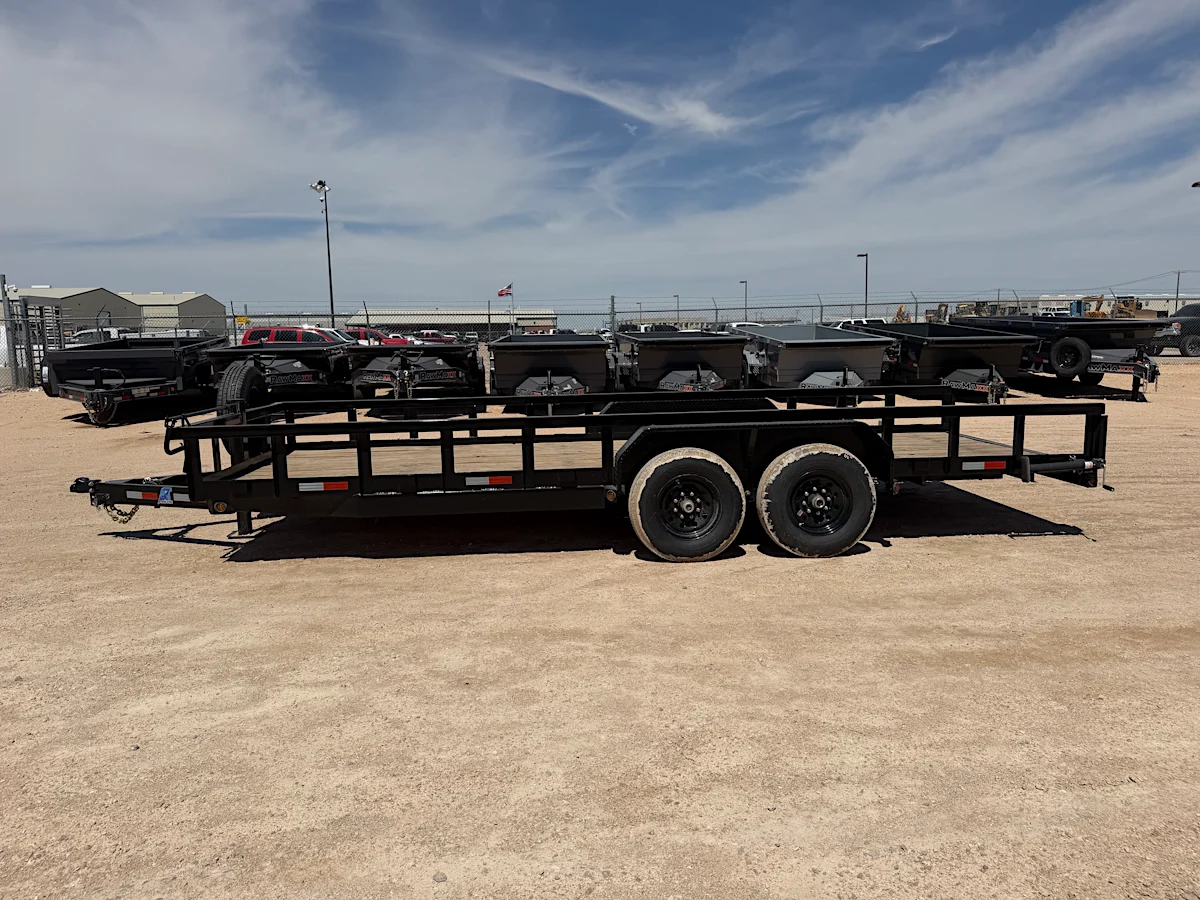 AT Trailers 20'x83" Equipment Trailer w/ Slide-in Ramps - Stock #88473 - Image 4 of 8 AT Trailers 20'x83" Equipment Trailer w/ Slide-in Ramps - Stock #88473 - Image 4 of 8