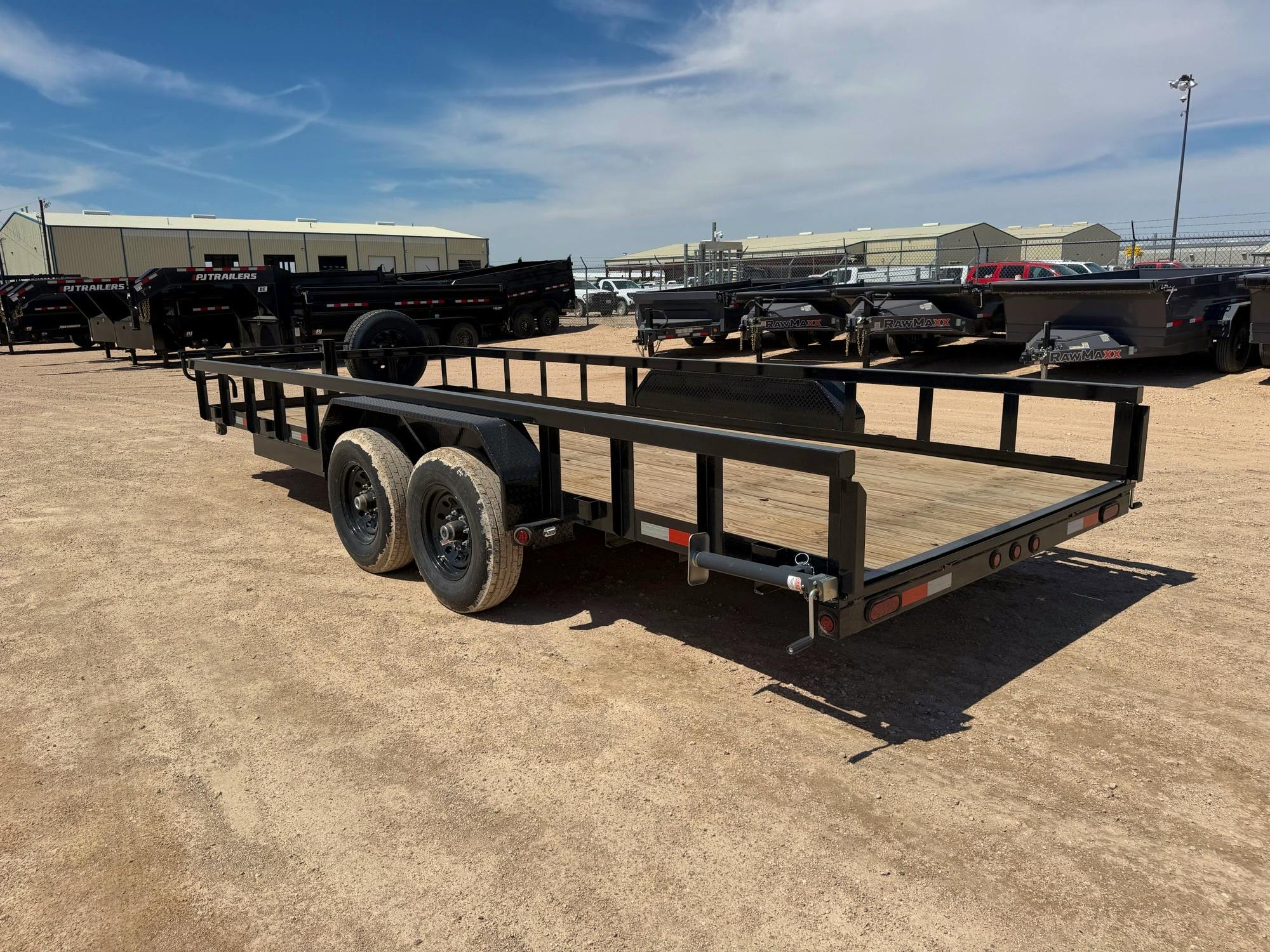 AT Trailers 20'x83" Equipment Trailer w/ Slide-in Ramps - Stock #88473 - Image 5 of 8