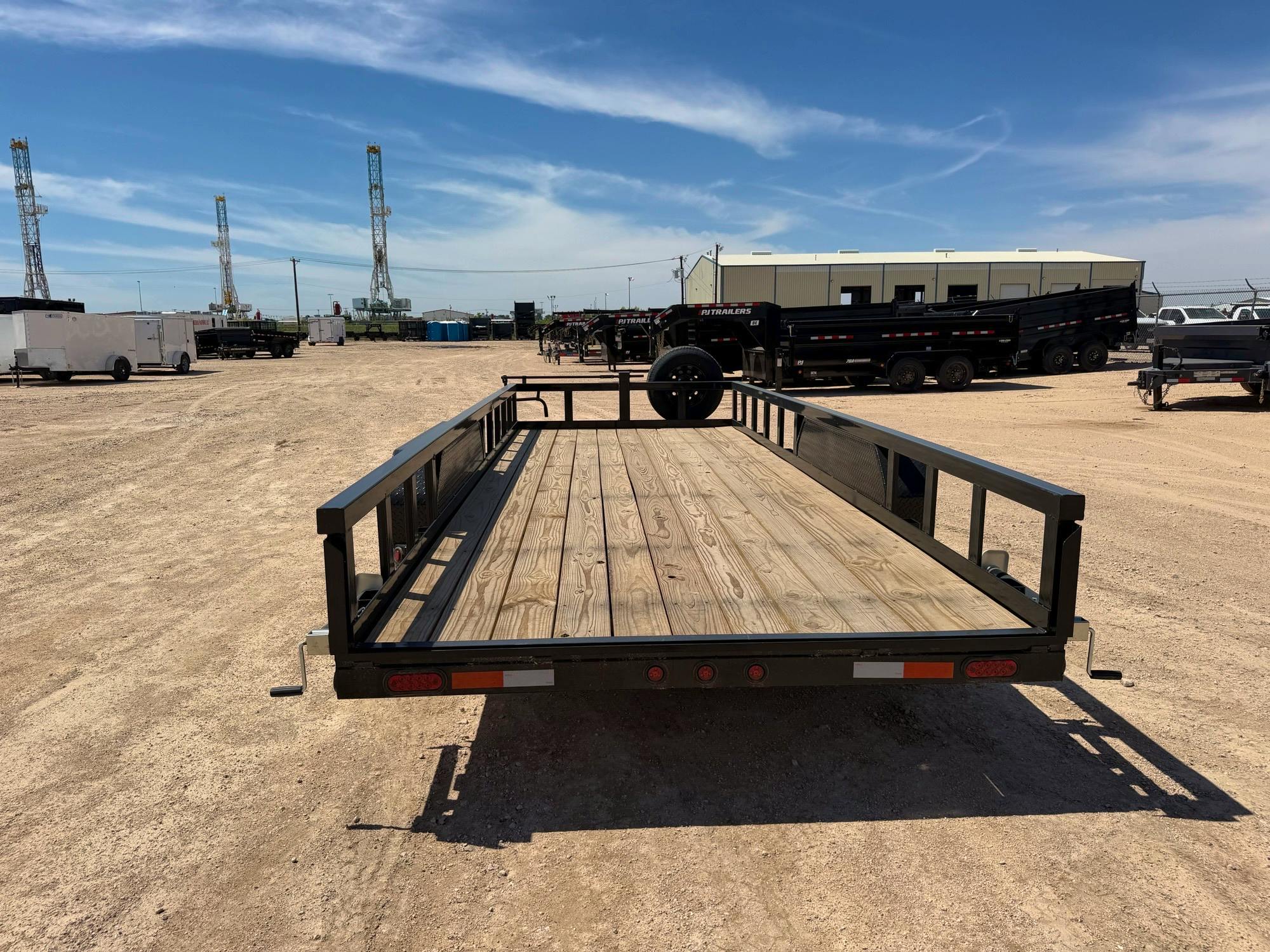 AT Trailers 20'x83" Equipment Trailer w/ Slide-in Ramps - Stock #88473 - Image 6 of 8
