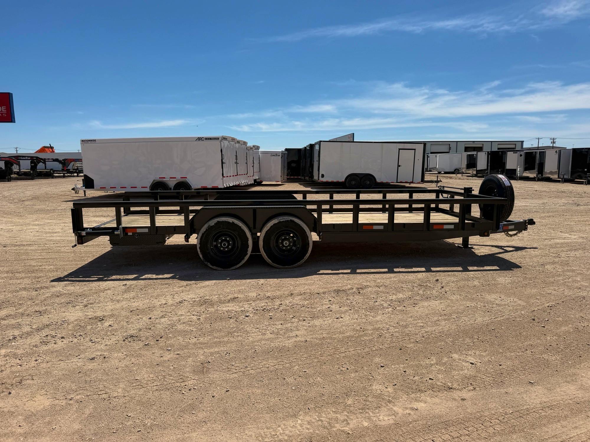 AT Trailers 20'x83" Equipment Trailer w/ Slide-in Ramps - Stock #88473 - Image 8 of 8