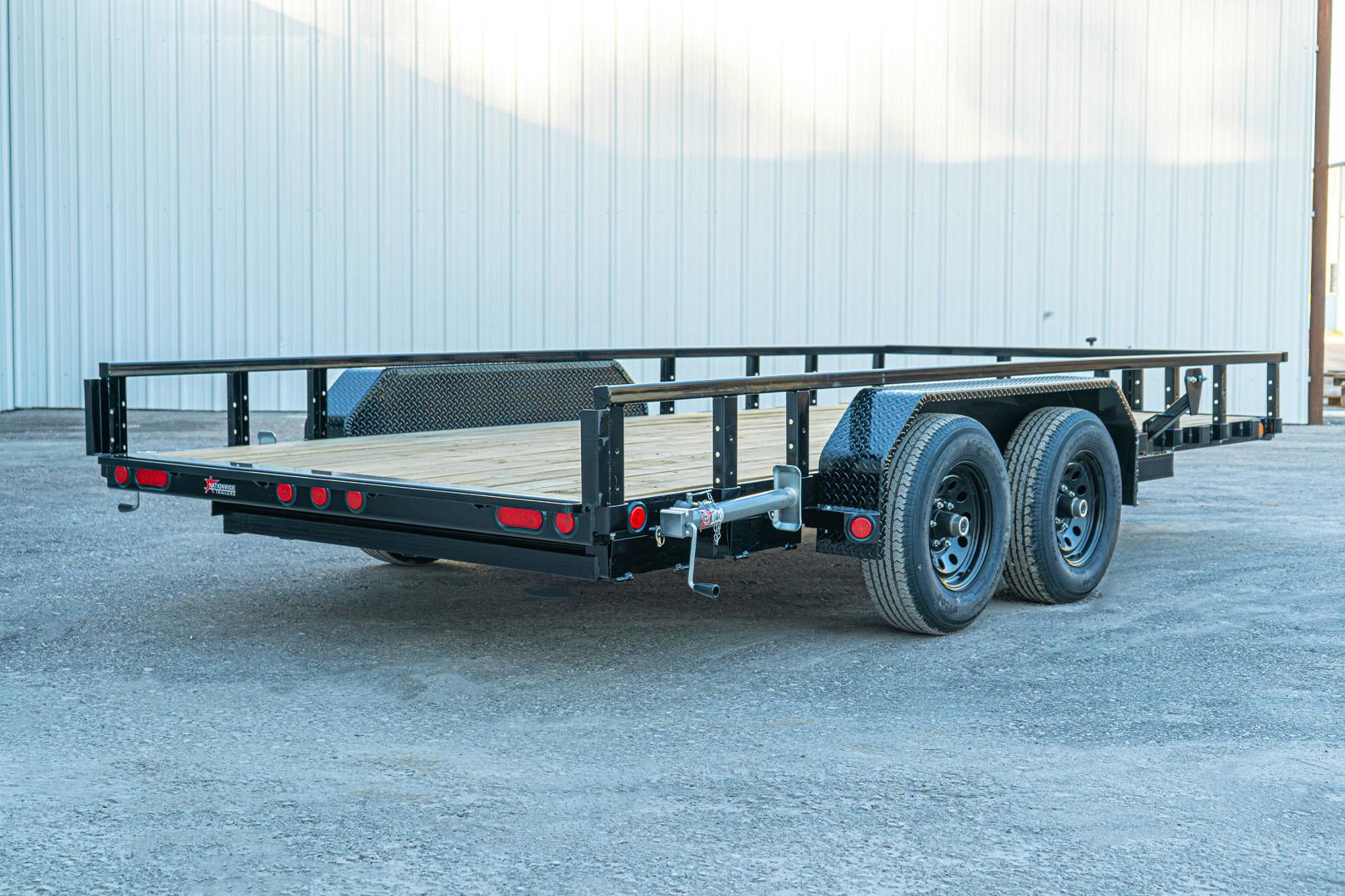 PJ Trailers 16'x83" Tandem Axle 4" Channel Utility Trailer (UL) - Stock #88478 - Image 16 of 17