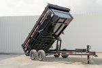 PJ Trailers 14'x83" Low Pro High Side Dump Trailer w/ 3' Sides (DM) Stock #88481 - Thumbnail 5