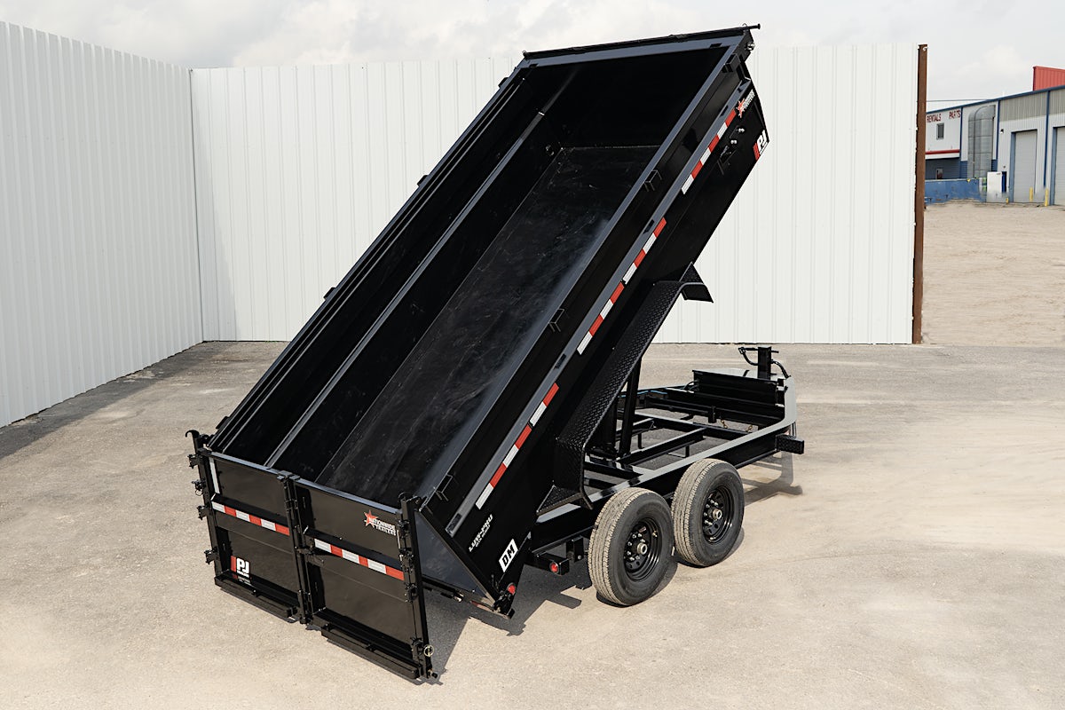 PJ Trailers 14'x83" Low Pro High Side Dump Trailer w/ 3' Sides (DM) - Stock #88481 - Image 19 of 25 PJ Trailers 14'x83" Low Pro High Side Dump Trailer w/ 3' Sides (DM) - Stock #88481 - Image 19 of 25