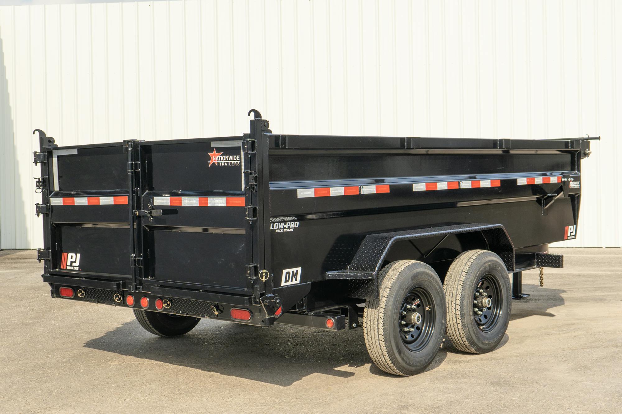 PJ Trailers 14'x83" Low Pro High Side Dump Trailer w/ 3' Sides (DM) - Stock #88481 - Image 20 of 25