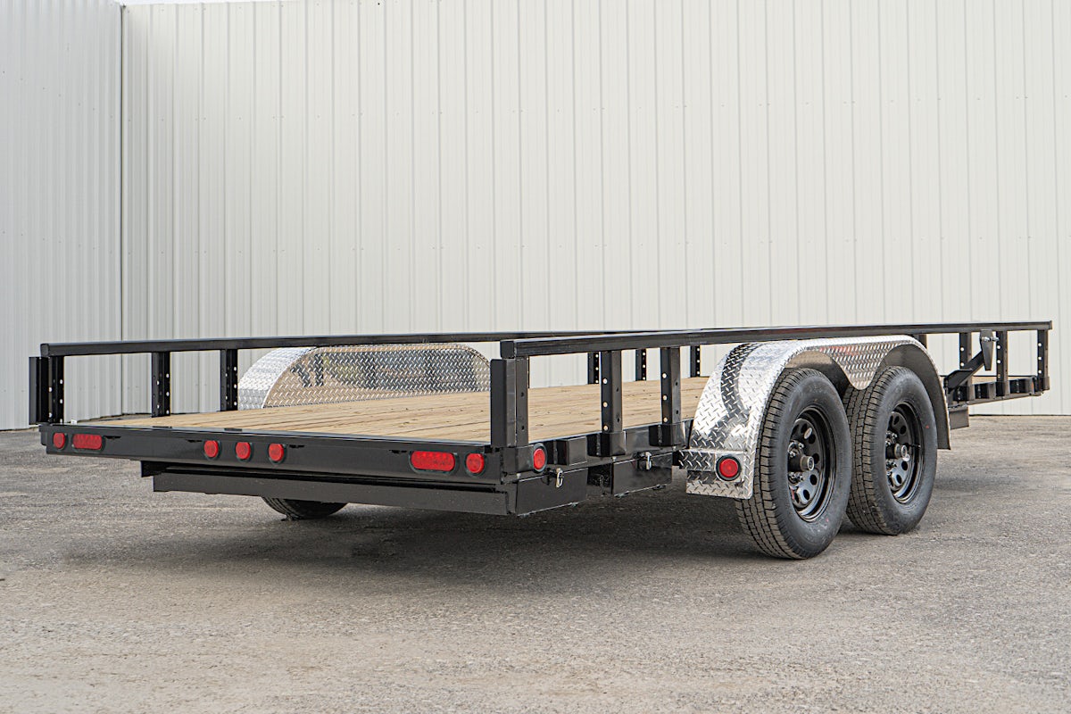 PJ Trailers 16'x83" Tandem Axle 4" Channel Utility Trailer (UL) - Stock #88484 - Image 13 of 14 PJ Trailers 16'x83" Tandem Axle 4" Channel Utility Trailer (UL) - Stock #88484 - Image 13 of 14