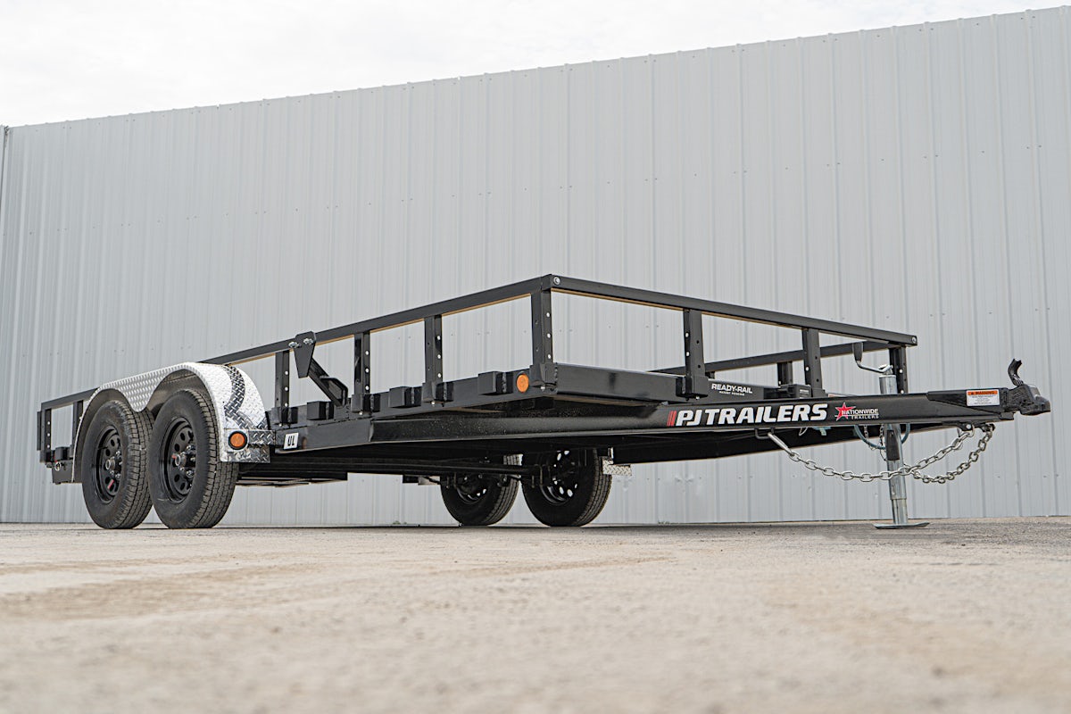 PJ Trailers 16'x83" Tandem Axle 4" Channel Utility Trailer (UL) - Stock #88484 - Image 4 of 14 PJ Trailers 16'x83" Tandem Axle 4" Channel Utility Trailer (UL) - Stock #88484 - Image 4 of 14