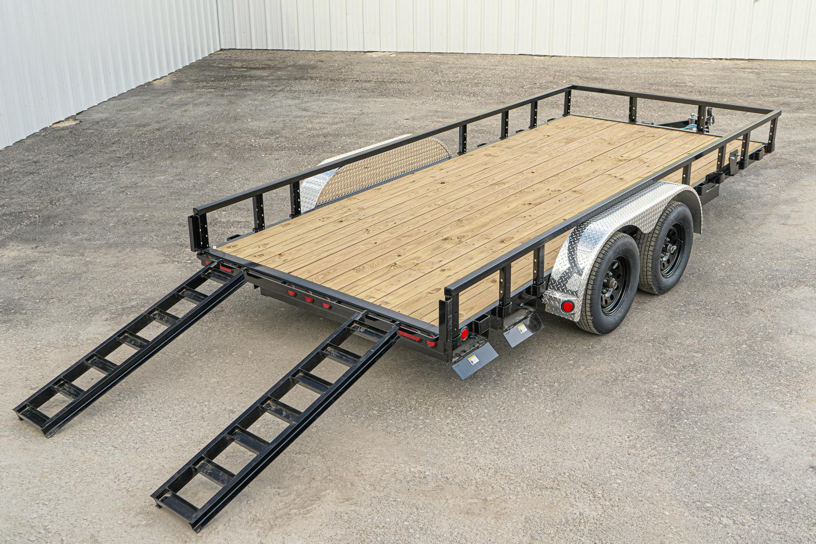 PJ Trailers 16'x83" Tandem Axle 4" Channel Utility Trailer (UL) - Stock #88500 - Image 12 of 14