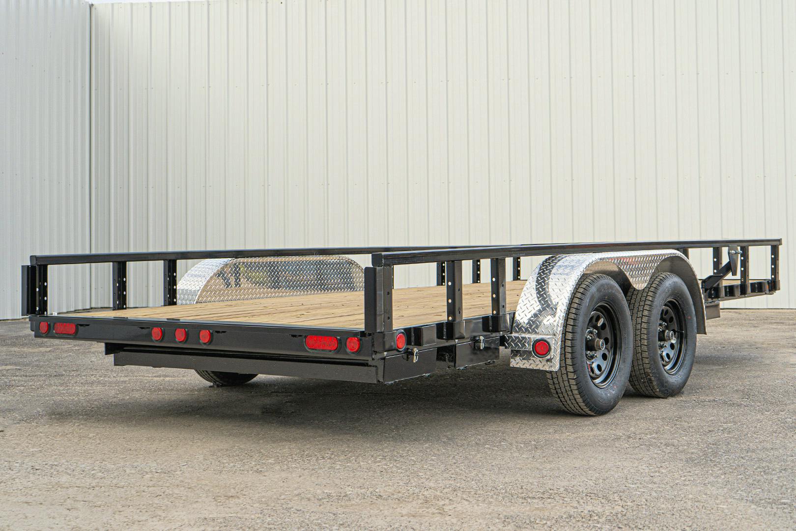 PJ Trailers 16'x83" Tandem Axle 4" Channel Utility Trailer (UL) - Stock #88500 - Image 13 of 14