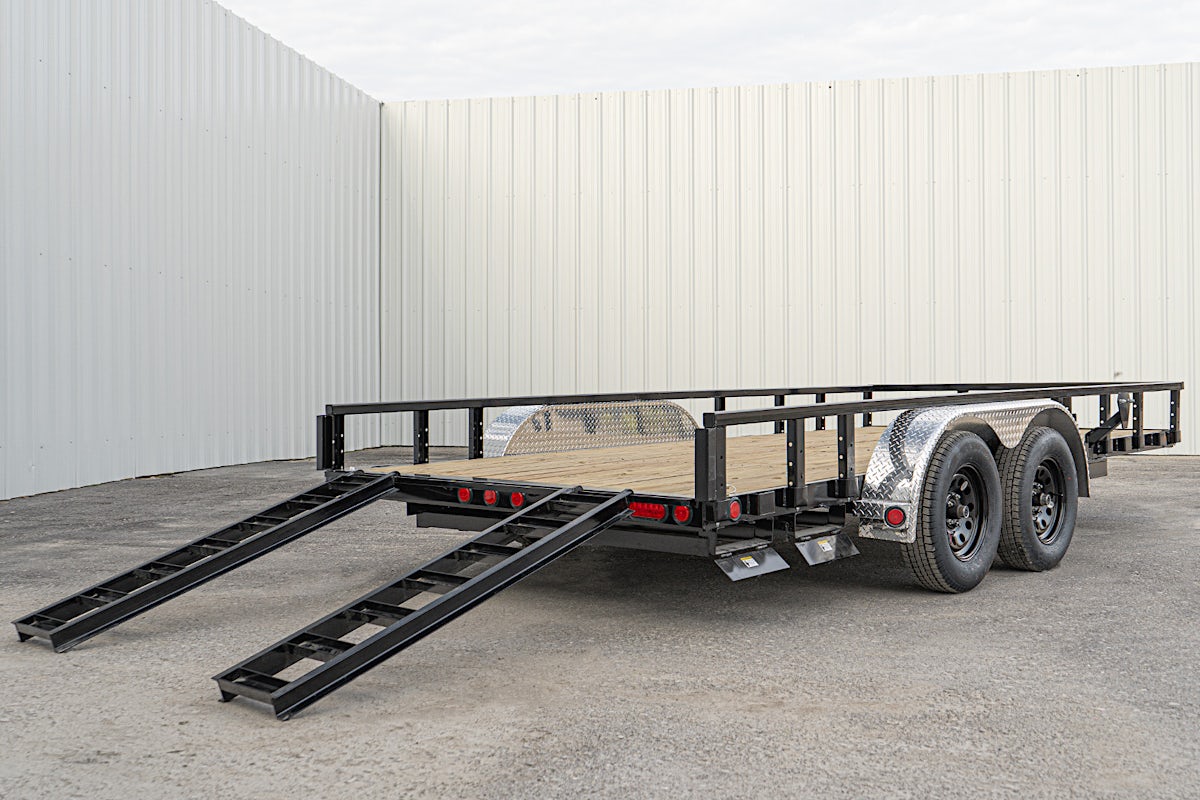 PJ Trailers 16'x83" Tandem Axle 4" Channel Utility Trailer (UL) - Stock #88500 - Image 14 of 14 PJ Trailers 16'x83" Tandem Axle 4" Channel Utility Trailer (UL) - Stock #88500 - Image 14 of 14