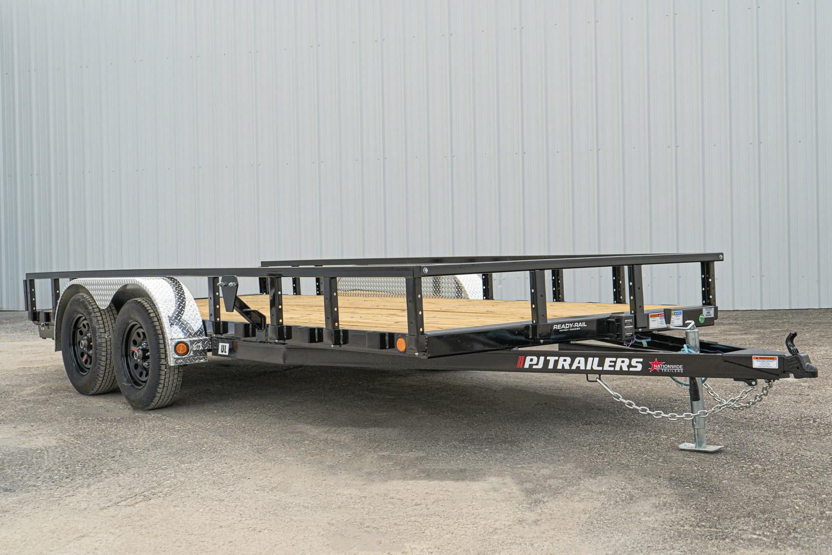 PJ Trailers 16'x83" Tandem Axle 4" Channel Utility Trailer (UL) - Stock #88500 - Image 3 of 14