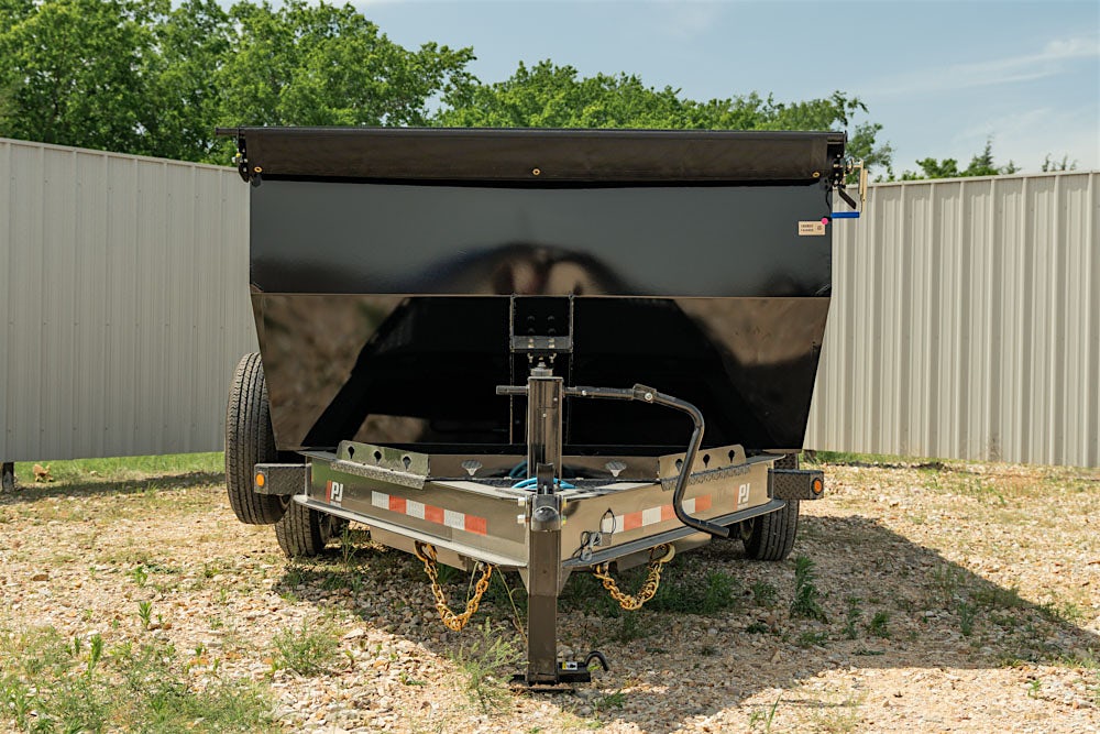 PJ Trailers 14'x83" Telescopic Dump Trailer w/ 4' Sides (DT) - Stock #88502 - Image 9 of 18 PJ Trailers 14'x83" Telescopic Dump Trailer w/ 4' Sides (DT) - Stock #88502 - Image 9 of 18