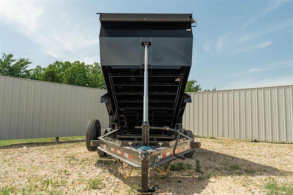 PJ Trailers 14'x83" Telescopic Dump Trailer w/ 4' Sides (DT) - Stock #88502 - Image 4 of 18 PJ Trailers 14'x83" Telescopic Dump Trailer w/ 4' Sides (DT) - Stock #88502 - Image 4 of 18