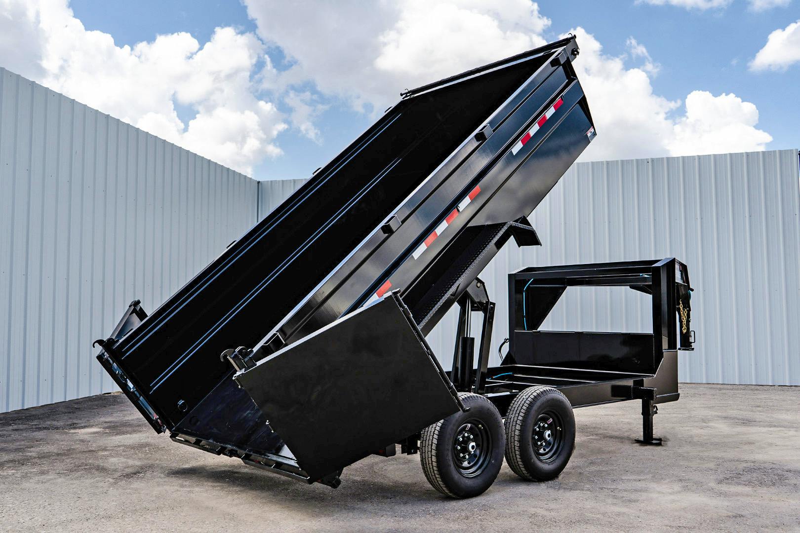PJ Trailers 14'x83" Low Pro High Side Dump Trailer w/ 3' Sides (DM) - Stock #88503 - Image 29 of 35