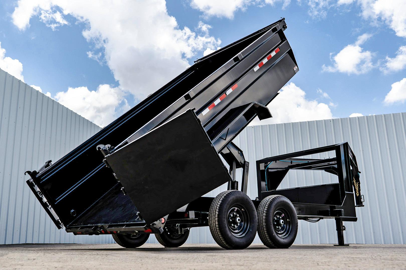 PJ Trailers 14'x83" Low Pro High Side Dump Trailer w/ 3' Sides (DM) - Stock #88503 - Image 30 of 35