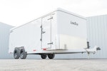 LoneStar 7.10'x20' 14k Steel Enclosed Cargo Trailer w/ Rear Barn Doors (C2) Stock #88509 - Thumbnail 3