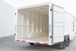 LoneStar 7.10'x20' 14k Steel Enclosed Cargo Trailer w/ Rear Barn Doors (C2) Stock #88509 - Thumbnail 9